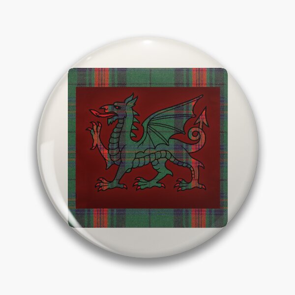 Item preview, Owen Welsh Tartan – The Noble Lineage & y Ddraig Goch - the red dragon designed and sold by WheelieGdArt.