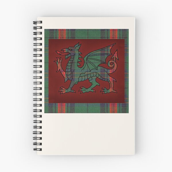 Item preview, Owen Welsh Tartan – The Noble Lineage & y Ddraig Goch - the red dragon designed and sold by WheelieGdArt.