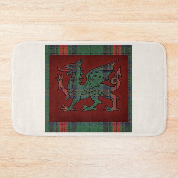 Item preview, Owen Welsh Tartan – The Noble Lineage & y Ddraig Goch - the red dragon designed and sold by WheelieGdArt.