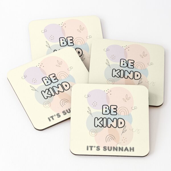 Item preview, BE KIND, IT'S SUNNAH - Islamic Graphic Abstract Pastel Minimalist Aesthetic Muslim Gift Design designed and sold by D-Islamic.