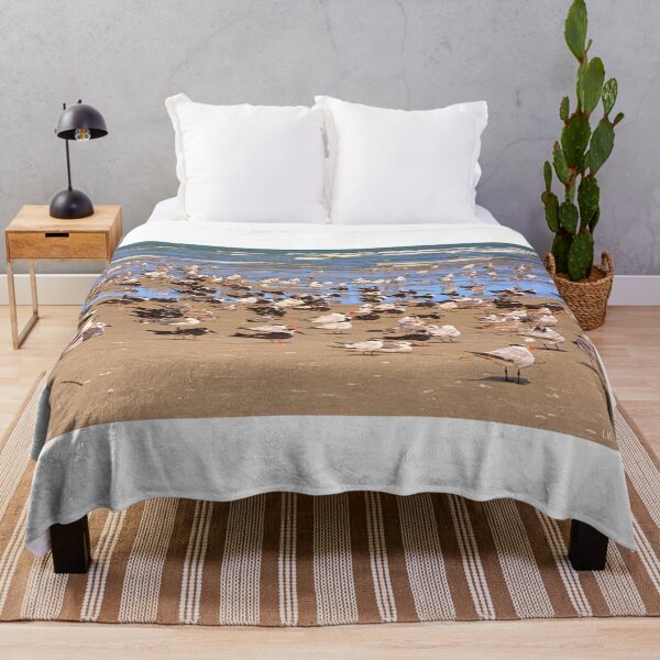 Item preview, Gulls Resting on Hilton Head Beach designed and sold by LisaWootenPhoto.