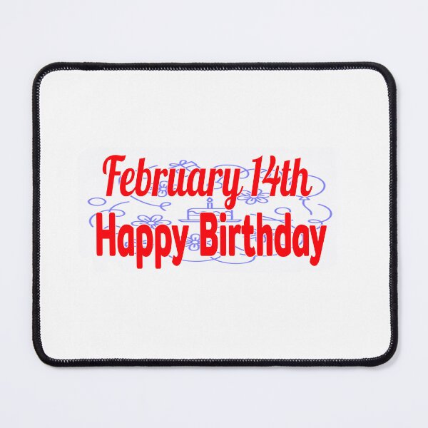 Item preview, February 14th, Gift Happy birthday designed and sold by Sujinthaiart.