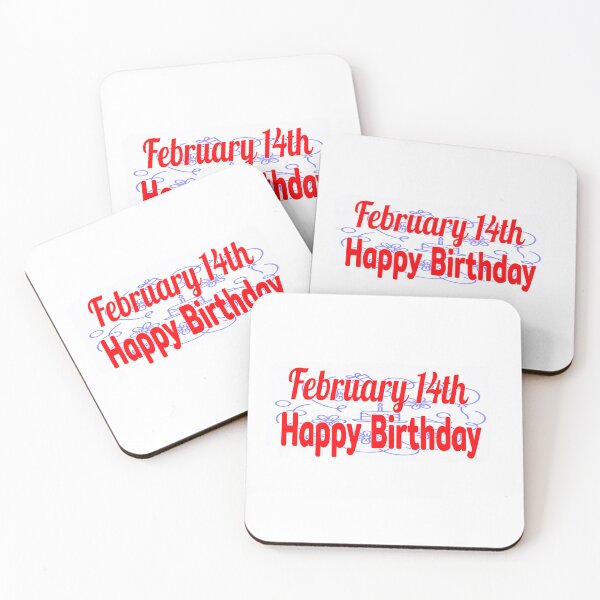 Item preview, February 14th, Gift Happy birthday  designed and sold by Sujinthaiart.