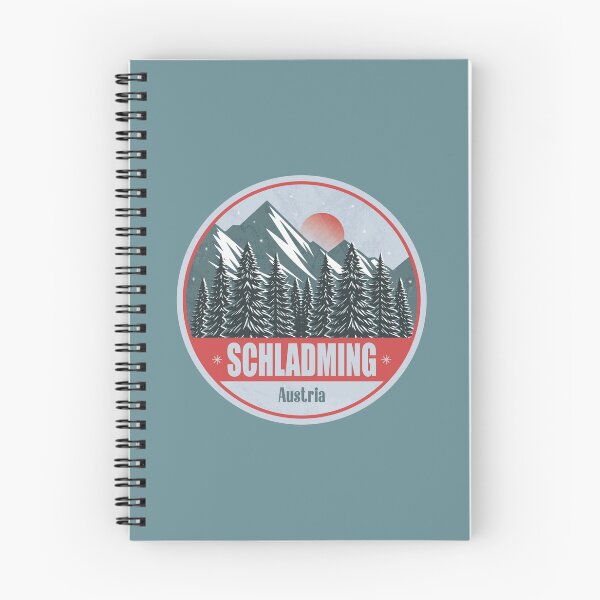Item preview, Schladming Austria – Snowy Mountain Winter Badge designed and sold by CynthiaGraphics.