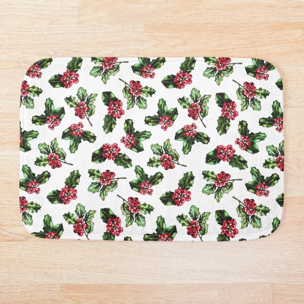 Item preview, Holly Leaves designed and sold by Kelsey Worth.