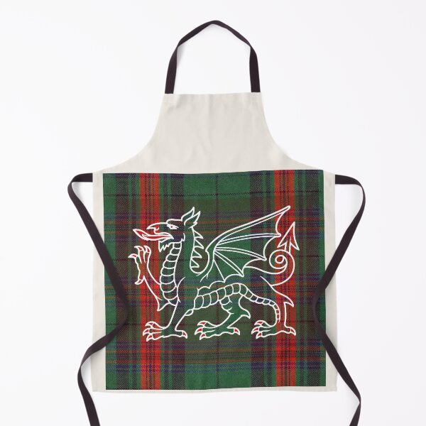 Item preview, Owen Welsh Tartan – The Noble Lineage & y Ddraig Goch - the red dragon v3 designed and sold by WheelieGdArt.
