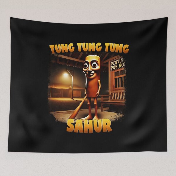Item preview, Tung Tung Sahur – Italian Brainrot Patrol  designed and sold by cugbandio.