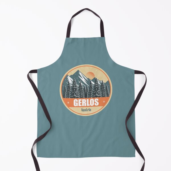 Item preview, Gerlos Austria – Snowy Mountain Winter Badge designed and sold by CynthiaGraphics.