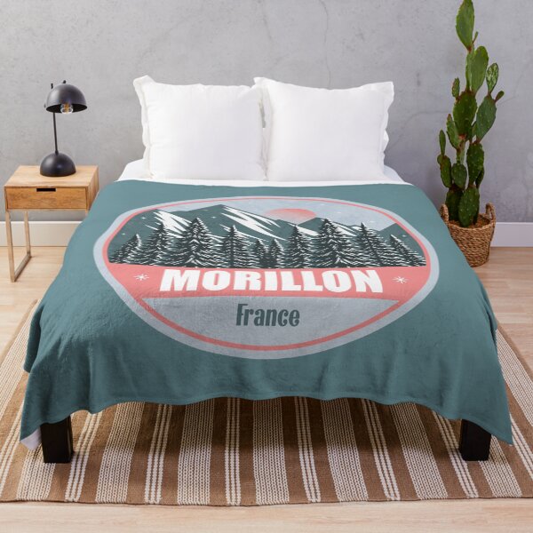 Item preview, Morillon France – Snowy Mountain Winter Badge designed and sold by CynthiaGraphics.