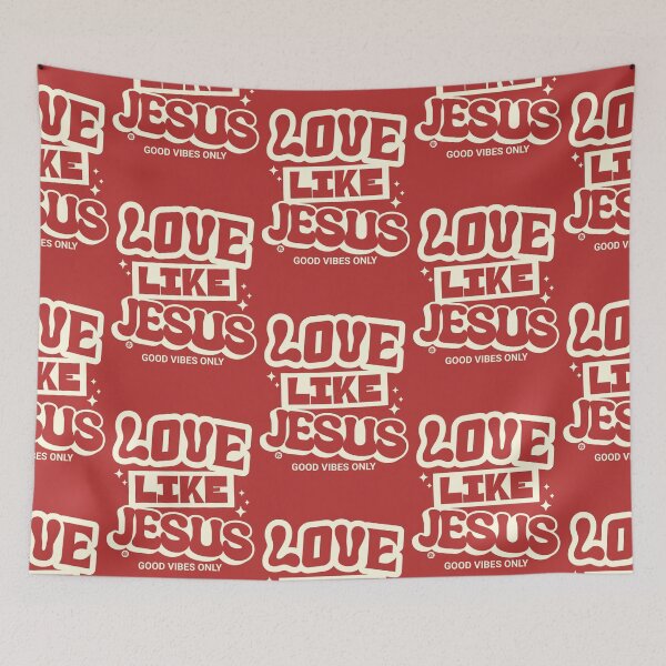 Item preview, Love like Jesus designed and sold by Yuzik.