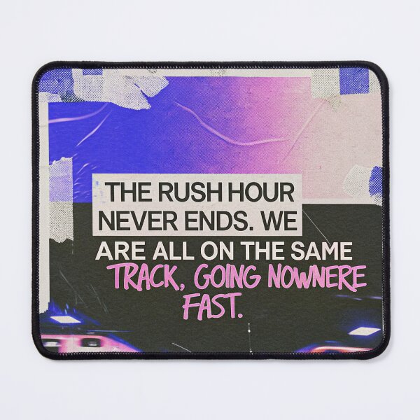 Item preview, Nowhere Fast: The Never-Ending Rush Hour designed and sold by Raw-Ink.