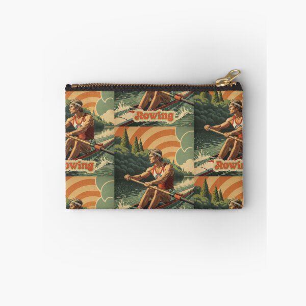 Item preview, Rowing Retro – Vintage Athlete in Motion designed and sold by ForeverPrintsOK.