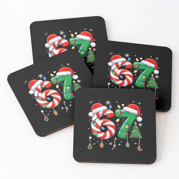 Item preview, 67 Meme Six Seven Christmas  designed and sold by JEFDodsonArt.