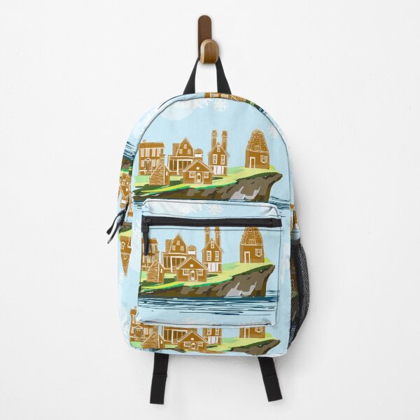 Item preview, Gingerbread Village - Jagged Coast designed and sold by Ginger Tea Studio.