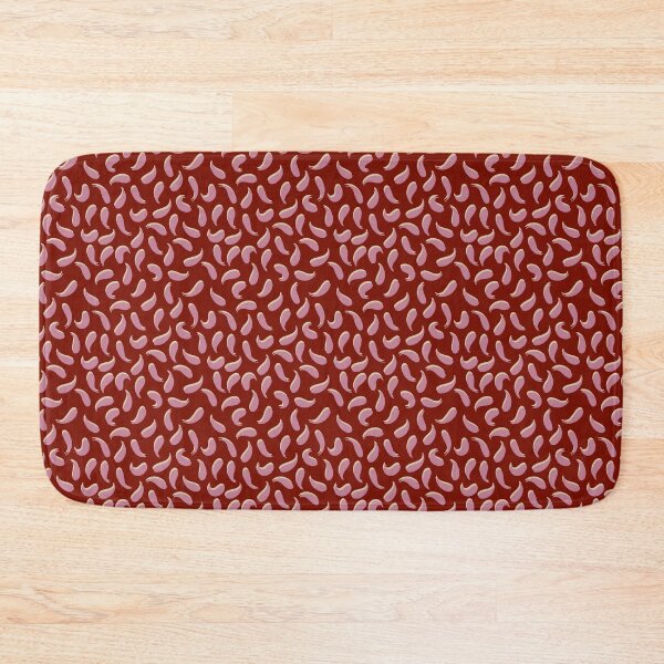 Item preview, Mini Paisley Pattern Red designed and sold by LittleFishStud.