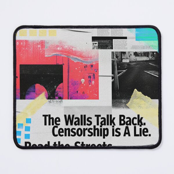Item preview, The Walls Talk Back: Censorship is a Lie designed and sold by Raw-Ink.