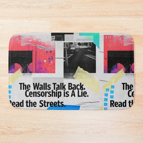 Item preview, The Walls Talk Back: Censorship is a Lie designed and sold by Raw-Ink.