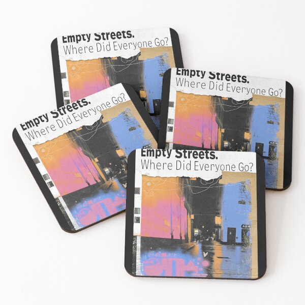 Item preview, Neon Dreams: Wet Asphalt and Empty Alleyways designed and sold by Raw-Ink.