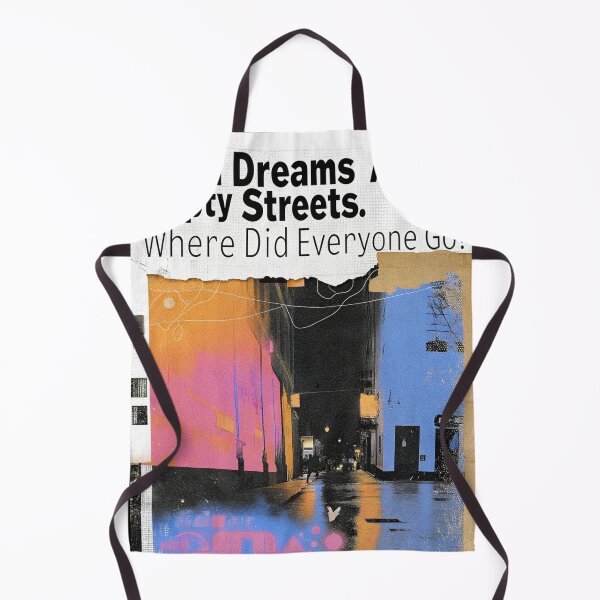 Item preview, Neon Dreams: Wet Asphalt and Empty Alleyways designed and sold by Raw-Ink.