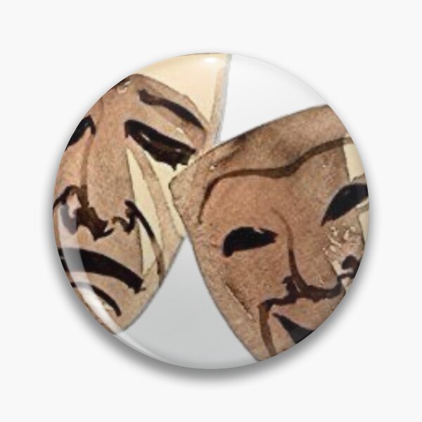 Item preview, Comedy and Tragedy Theater Masks designed and sold by Adronia.