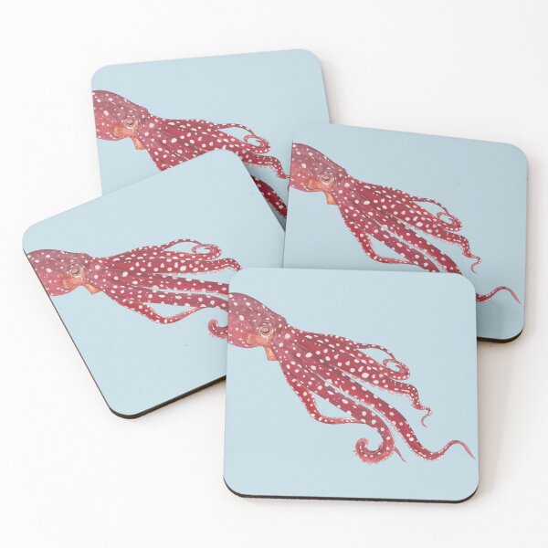 Item preview, WHITE-SPOTTED OCTOPUS-Callistoctopus macropus designed and sold by BEATRIZ ABAITUA.