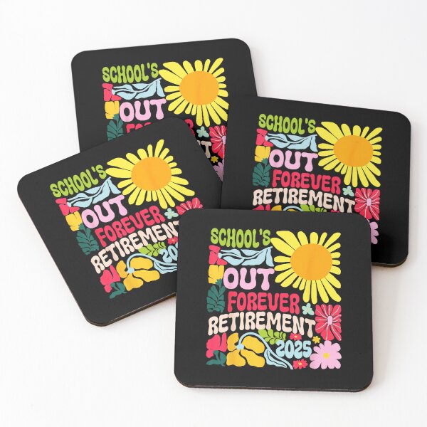 Item preview, Retro Schools Out Forever Retirement 2025 Retired Teacher  designed and sold by elmafuentesz.