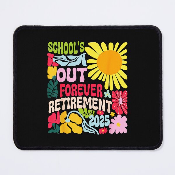 Item preview, Retro Schools Out Forever Retirement 2025 Retired Teacher  designed and sold by elmafuentesz.