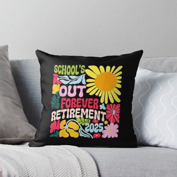 Item preview, Retro Schools Out Forever Retirement 2025 Retired Teacher  designed and sold by elmafuentesz.