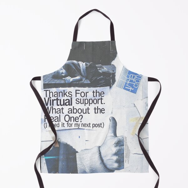 Item preview, Virtual Support: The Hypocrisy of the 'Like' designed and sold by Raw-Ink.