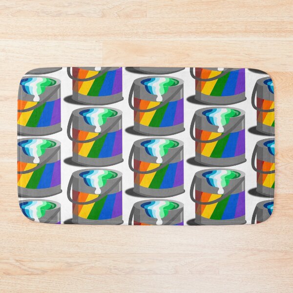 Item preview, Proud Paint Gay Pride Flag in a Bucket designed and sold by HarveyHandcraftsandDesigns.