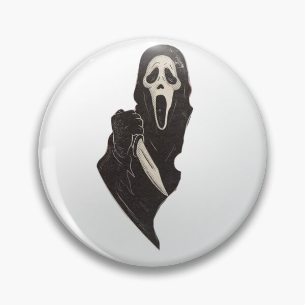 Item preview, Scream Ghostface Sticker designed and sold by Adronia.