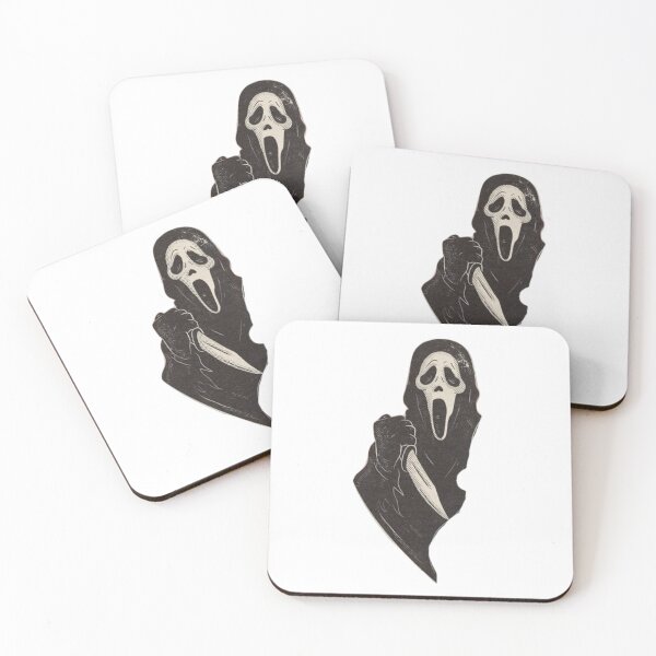 Item preview, Scream Ghostface Sticker designed and sold by Adronia.