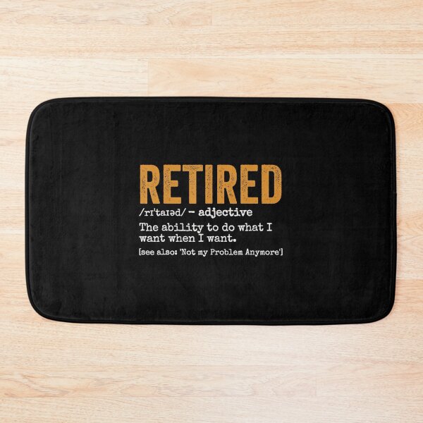 Item preview, Retro Retired 2025 Definition Retirement Not My Problem Anymore  designed and sold by elmafuentesz.