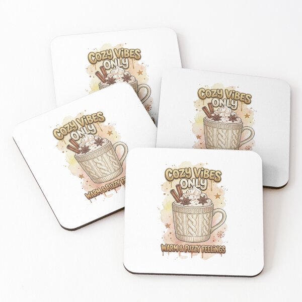 Item preview, Cozy Vibes Only – Knitted Mug Winter Comfort Illustration designed and sold by MiszungART.