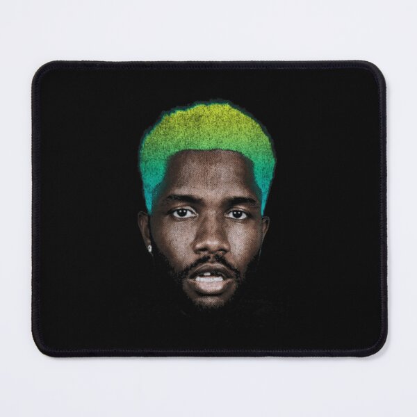 Item preview, Frank Ocean Blue Tint Textured Portrait designed and sold by carbieeioo.
