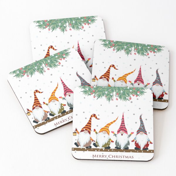 Item preview, Merry Christmas Gnomes designed and sold by sahbender.