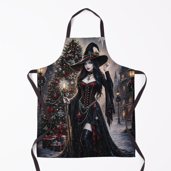 Item preview, Miranda the Witch – Gothic Christmas Night designed and sold by MrsMimpi.