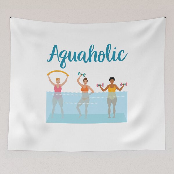 Item preview, Aquaholic Water Aerobics designed and sold by jaygo.