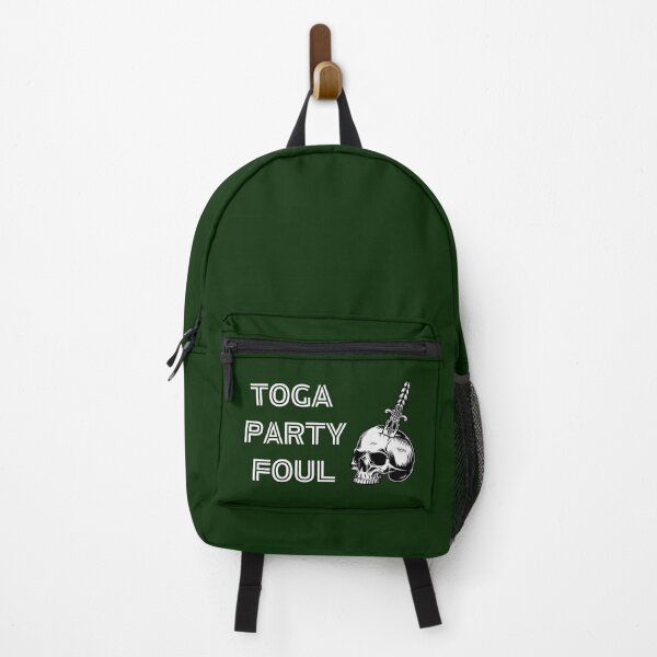 Item preview, Toga Party Foul – Skull and Dagger Ancient Party Humor Shirt designed and sold by RollForDesignCo.