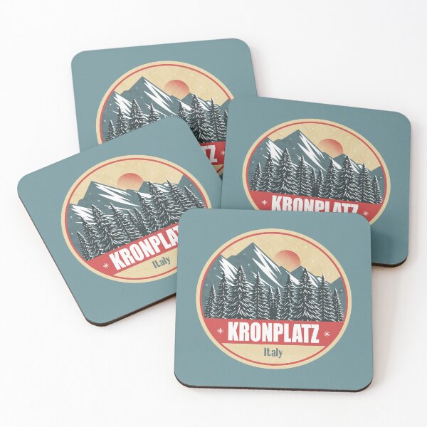 Item preview, Kronplatz Italy – Snowy Mountain Winter Badge designed and sold by CynthiaGraphics.