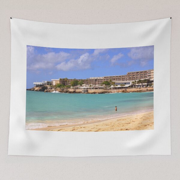 Item preview, Maho Beach Saint Martin designed and sold by LisaWootenPhoto.