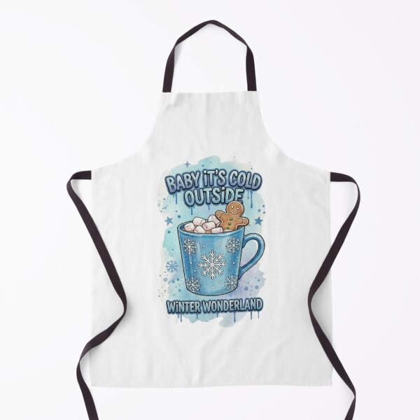 Item preview, Baby It’s Cold Outside – Cute Winter Wonderland Cocoa Mug designed and sold by MiszungART.