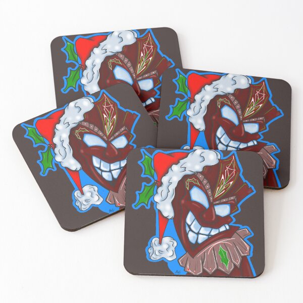 Item preview, Tiki Claus designed and sold by CiniDee Designs.