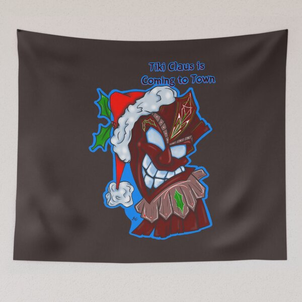 Item preview, Tiki Claus designed and sold by CiniDee Designs.