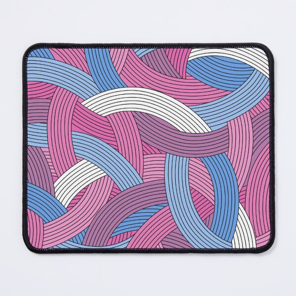 Item preview, Plot Twist-Bright MOnochrome Pearly Purple Cloud Blue designed and sold by Fabricatemyart.