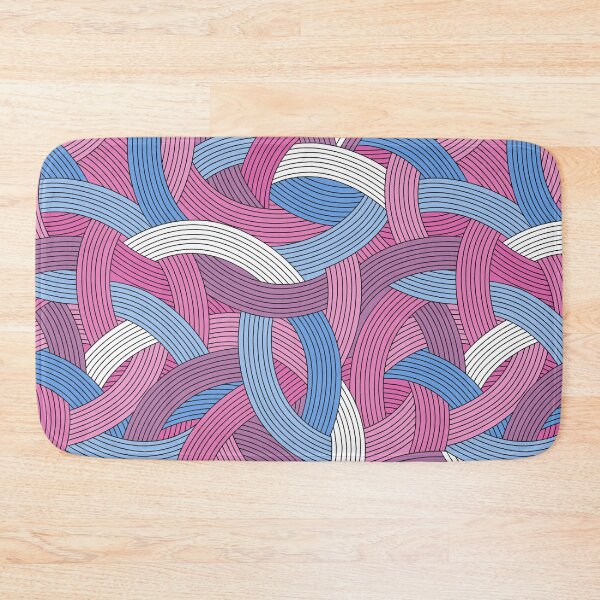 Item preview, Plot Twist-Bright MOnochrome Pearly Purple Cloud Blue designed and sold by Fabricatemyart.