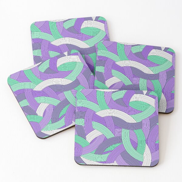 Item preview, Plot Twist-Bright Purple Yam Magic Mint designed and sold by Fabricatemyart.