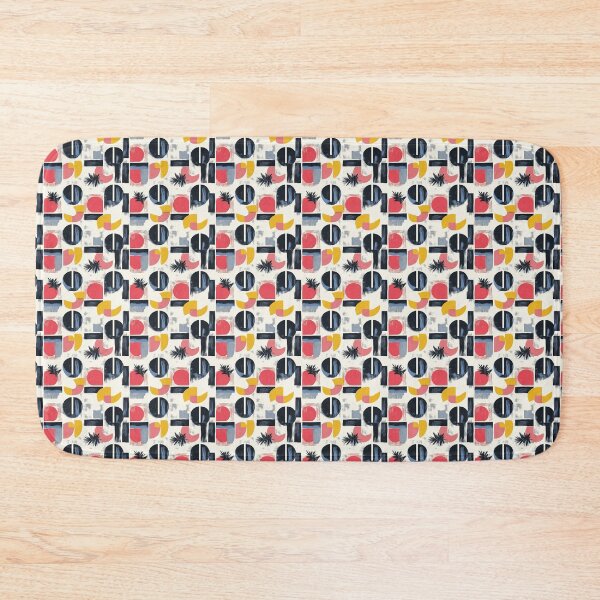 Item preview, Bold Contrast Geometric Grid designed and sold by MidArtForge.