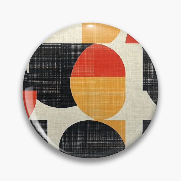 Item preview, Bold Contrast Geometric Grid designed and sold by MidArtForge.