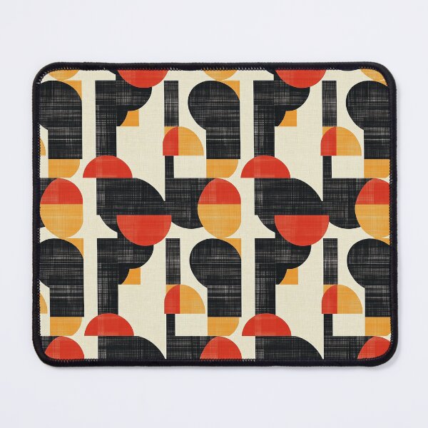 Item preview, Bold Contrast Geometric Grid designed and sold by MidArtForge.